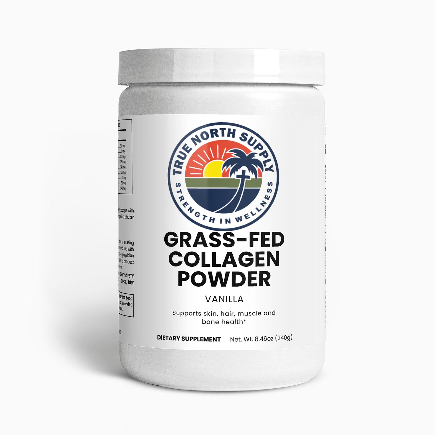 Grass-Fed Collagen Powder (Vanilla)
