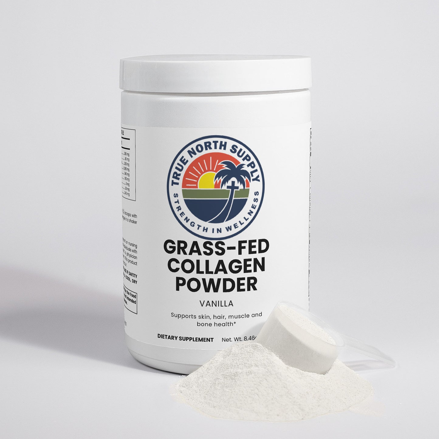 Grass-Fed Collagen Powder (Vanilla)